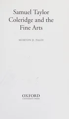 Samuel Taylor Coleridge and the Fine Arts