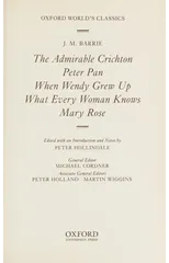 Peter Pan and Other Plays