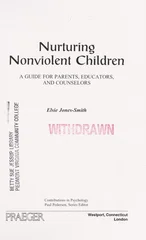 Nurturing Nonviolent Children