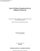 Use of Dietary Supplements by Military Personnel