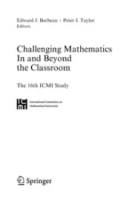 Challenging Mathematics in and Beyond the Classroom