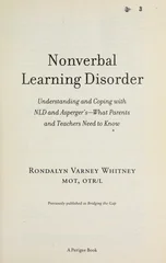 Nonverbal Learning Disorder