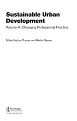 Sustainable Urban Development Volume 4