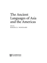 The Ancient Languages of Asia and the Americas