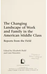 The Changing Landscape of Work and Family in the American Middle Class