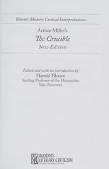 The ""Crucible"" - Arthur Miller