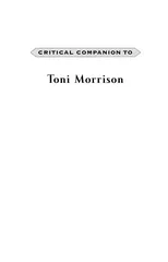 Critical Companion to Toni Morrison