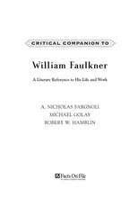 A Critical Companion to William Faulkner
