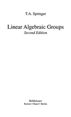 Linear Algebraic Groups
