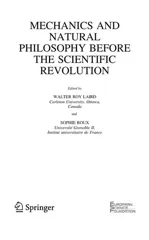 Mechanics and Natural Philosophy Before the Scientific Revolution (2008)