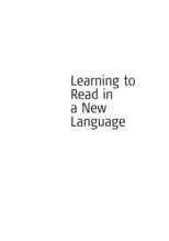 Learning to Read in a New Language