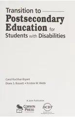 Transition to Postsecondary Education for Students With Disabilities