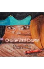 Orange Red Crayon