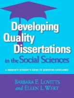 Developing Quality Dissertations in the Social Sciences