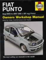 Fiat Punto Petrol (Aug 03 - 07) 03 To 07
