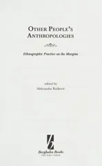 Other People's Anthropologies