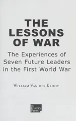 The Lessons of War