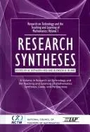Research on Technology and the Teaching and Learning of Mathematics