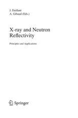 X-Ray and Neutron Reflectivity
