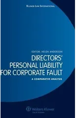 Directors' Personal Liability for Corporate Fault