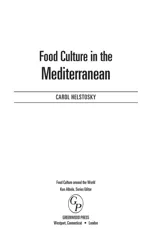 Food Culture in the Mediterranean