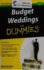 Budget Weddings For Dummies