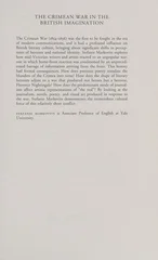 The Crimean War in the British Imagination