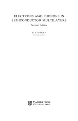 Electrons and Phonons in Semiconductor Multilayers (Revised)