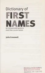 Chambers Dictionary of First Names
