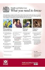 Health and safety law