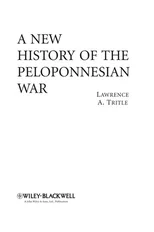 A New History of the Peloponnesian War