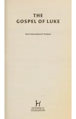 NIV Gospel of Luke