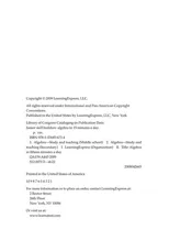 Algebra in 15 Minutes a Day [with Access Code] [With Access Code]