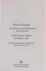 Play as Therapy