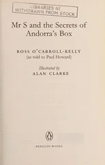 Mr S and the Secrets of Andorra's Box