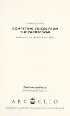 Competing Voices from the Pacific War