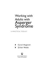 Working with Adults with Asperger Syndrome