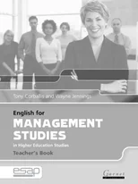 English for Management Studies Teacher's Book