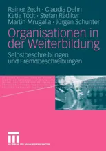 Organisationen in der Weiterbildung