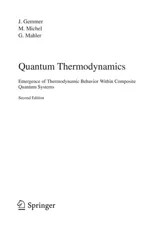 Quantum Thermodynamics