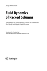 Fluid Dynamics of Packed Columns