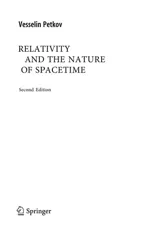 Relativity and the Nature of Spacetime (2009)