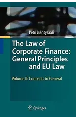 The Law of Corporate Finance