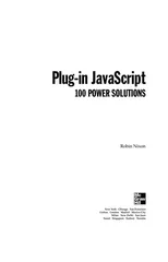 Plug-In JavaScript 100 Power Solutions