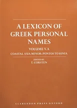 A Lexicon of Greek Personal Names