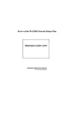 Review of the WATERS Network Science Plan