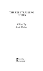 The Lee Strasberg Notes