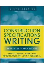 Construction Specifications Writing