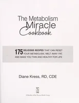 The Metabolism Miracle Cookbook