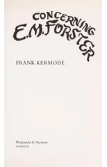 Concerning E.M. Forster
